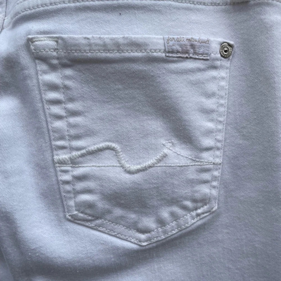 7 for all Mankind high waist ankle Gwenevere skinny jeans, size  25 - Picture 10 of 13